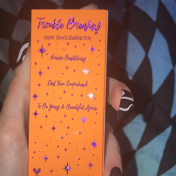 ๐๐โค๏ธ๐Colourpop x Hocus Pocus Trouble Brewing Super Shock Shadow trio !BNIB! - Picture 7 of 9